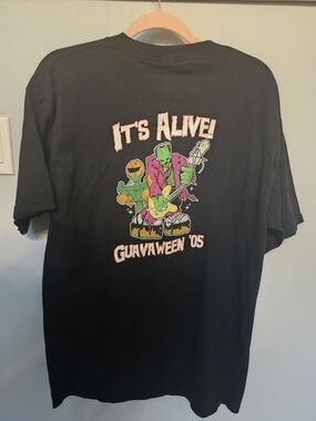 Guavaween 2005 Vintage Event Staff Tee Black Large It's Alive Tampa Halloween